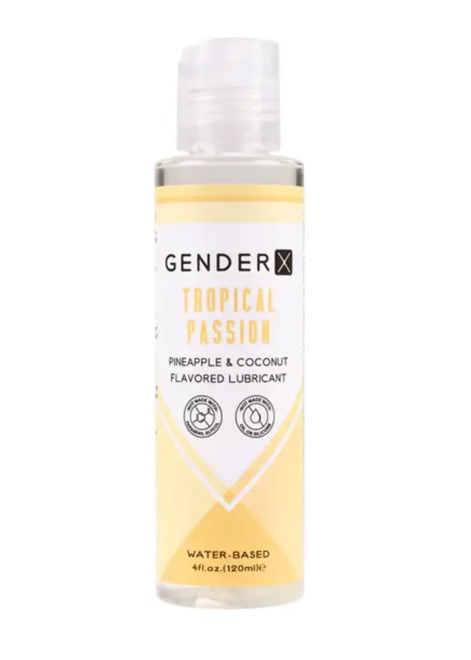 Gender X Gender X - Tropical Passion - Coconut & Pineapple Flavored Lubricant - 2 oz