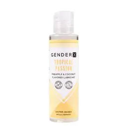 Gender X Gender X - Tropical Passion - Coconut & Pineapple Flavored Lubricant - 2 oz