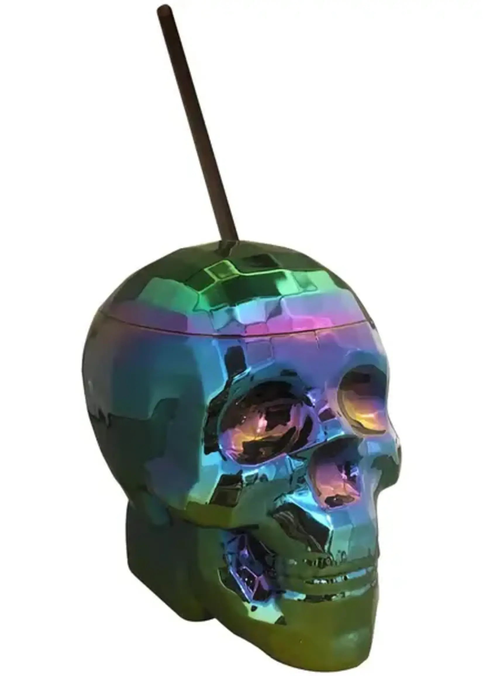 Kheper Games Oil Slick Skull Cup - 22oz