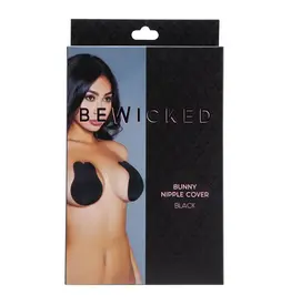 Be wicked Bunny Nipple Cover Lifts - Black