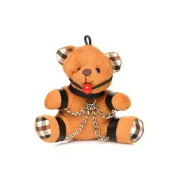 Master Series - Gagged Teddy Bear Keychain