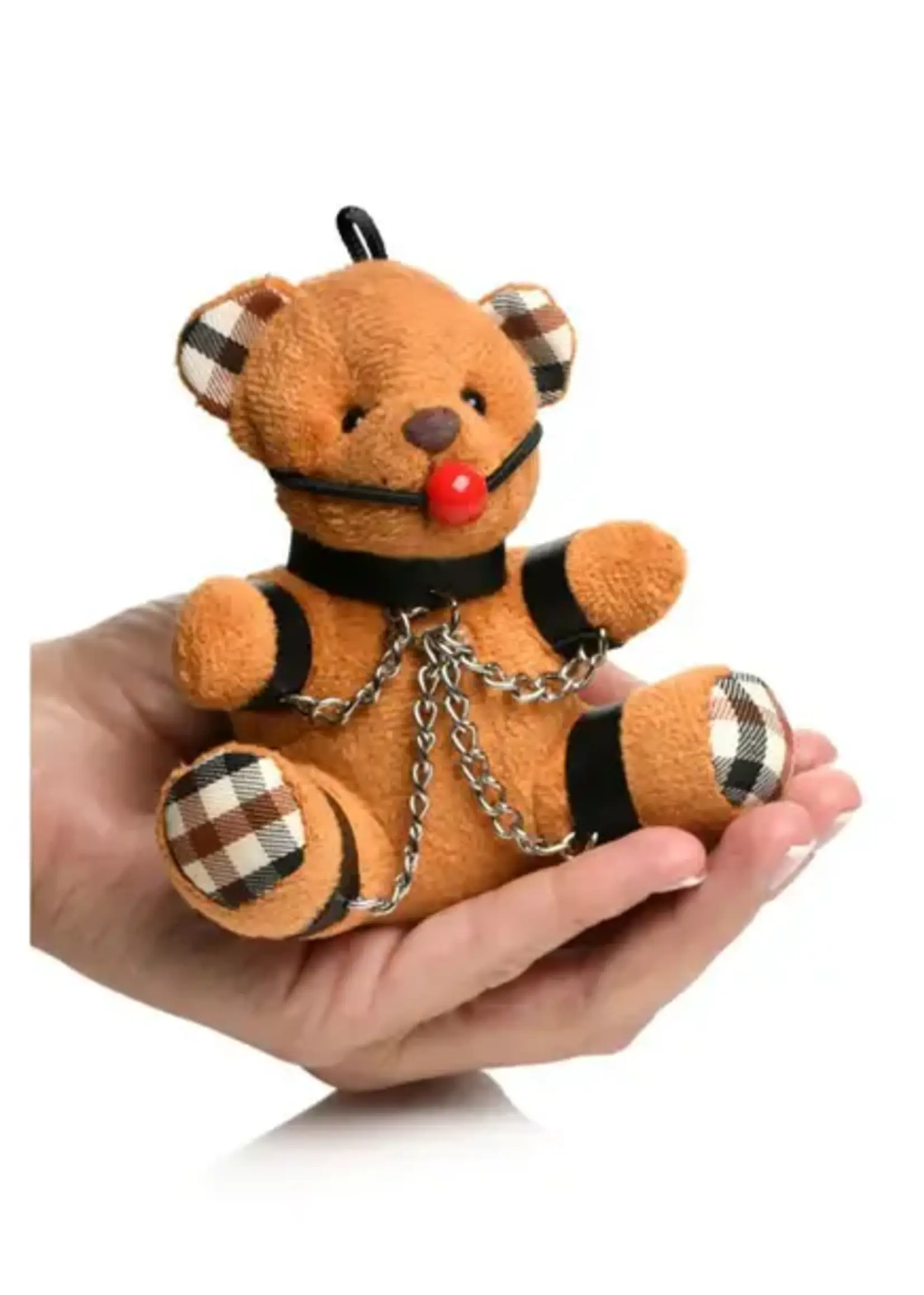 Master Series - Gagged Teddy Bear Keychain