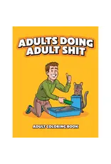 wood rocket Adult Doing Adult Shit Coloring Book