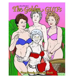 wood rocket The Golden Gilfs Adult Coloring Book