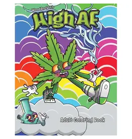 wood rocket High AF Coloring Book