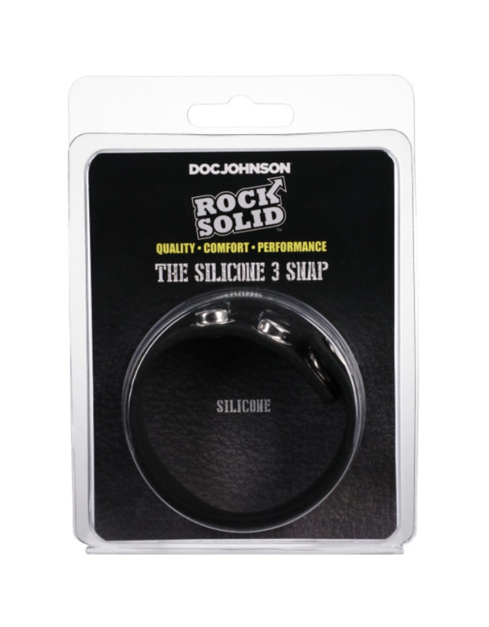 Doc Johnson Rock Solid - The Silicone 3 Snap