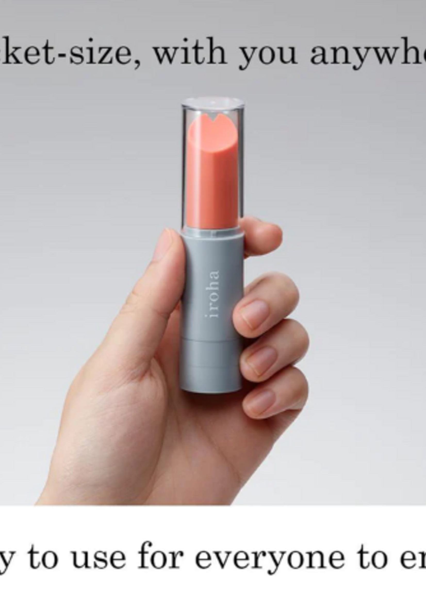 Tenga Tenga - Iroha Stick - Coral/Grey