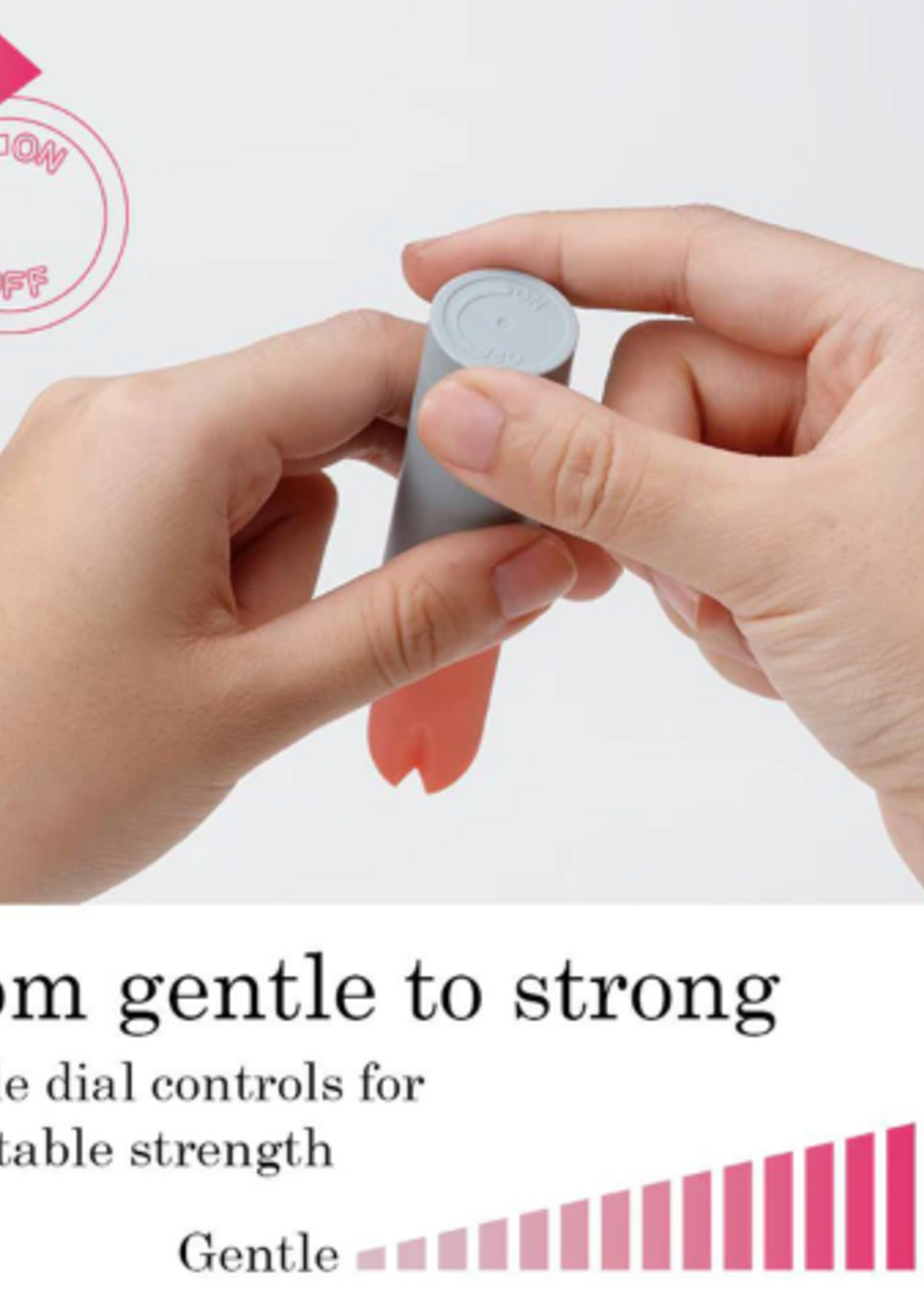 Tenga Tenga - Iroha Stick - Coral/Grey