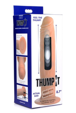 Thump it! 7X Remote Control Dildo 8.7"