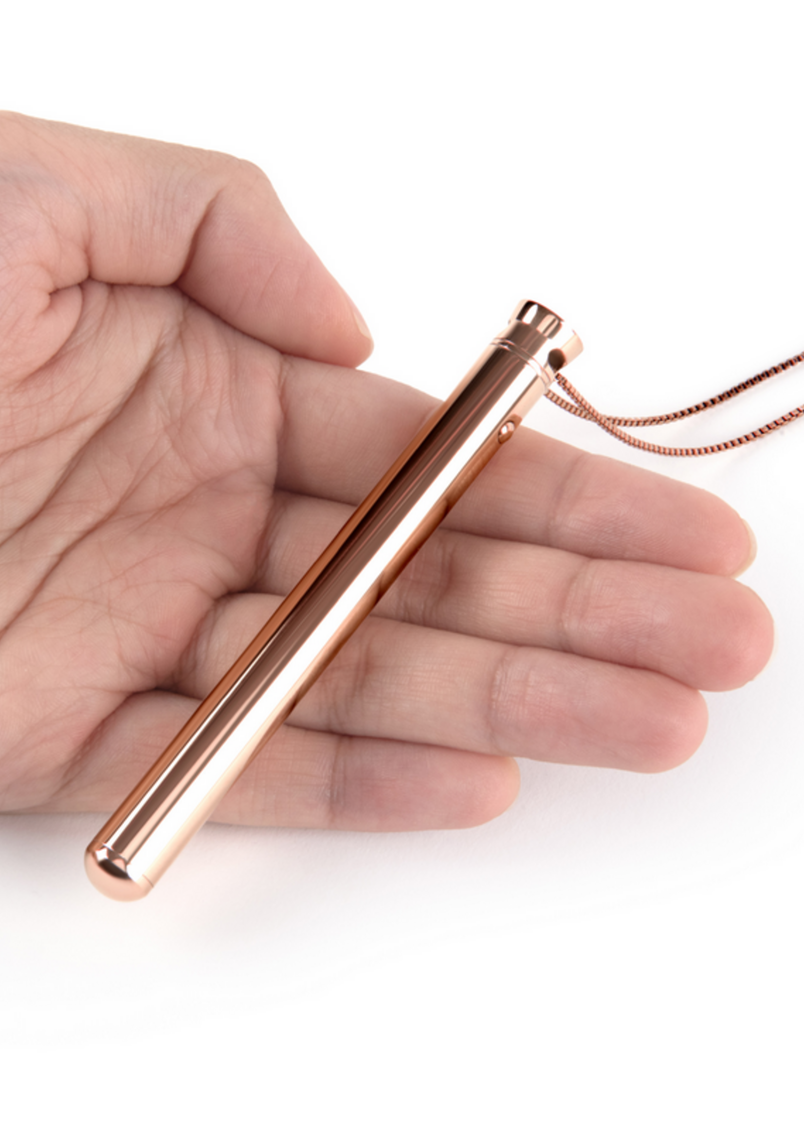 Le Wand - Vibrating Necklace - Rose Gold