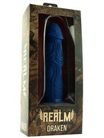 Blush Novelties The Realm Draken Lock On Dildo in Blue