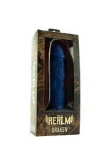 Blush Novelties The Realm Draken Lock On Dildo in Blue