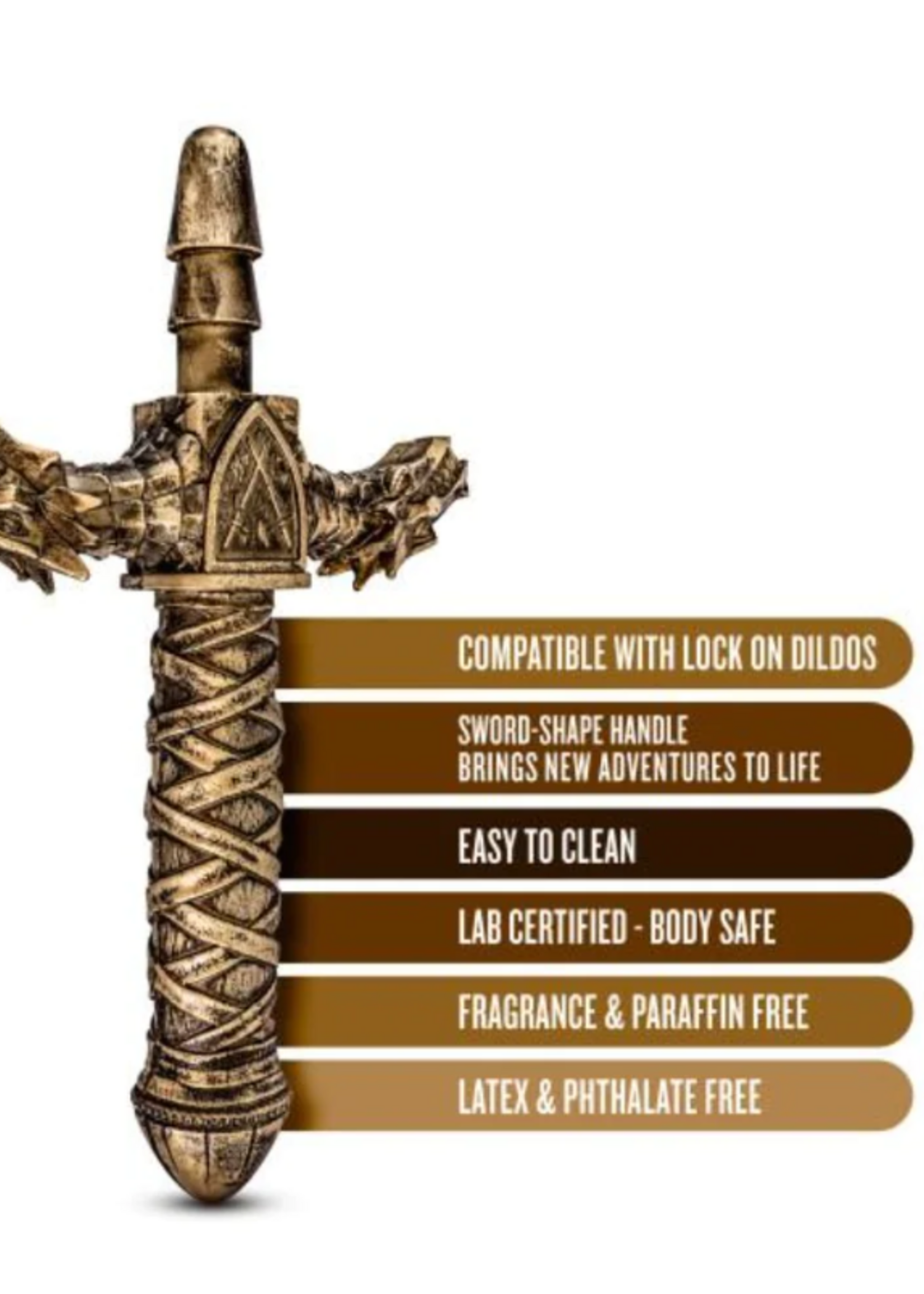 Blush Novelties The Realm - Drago Dragon Sword Handle