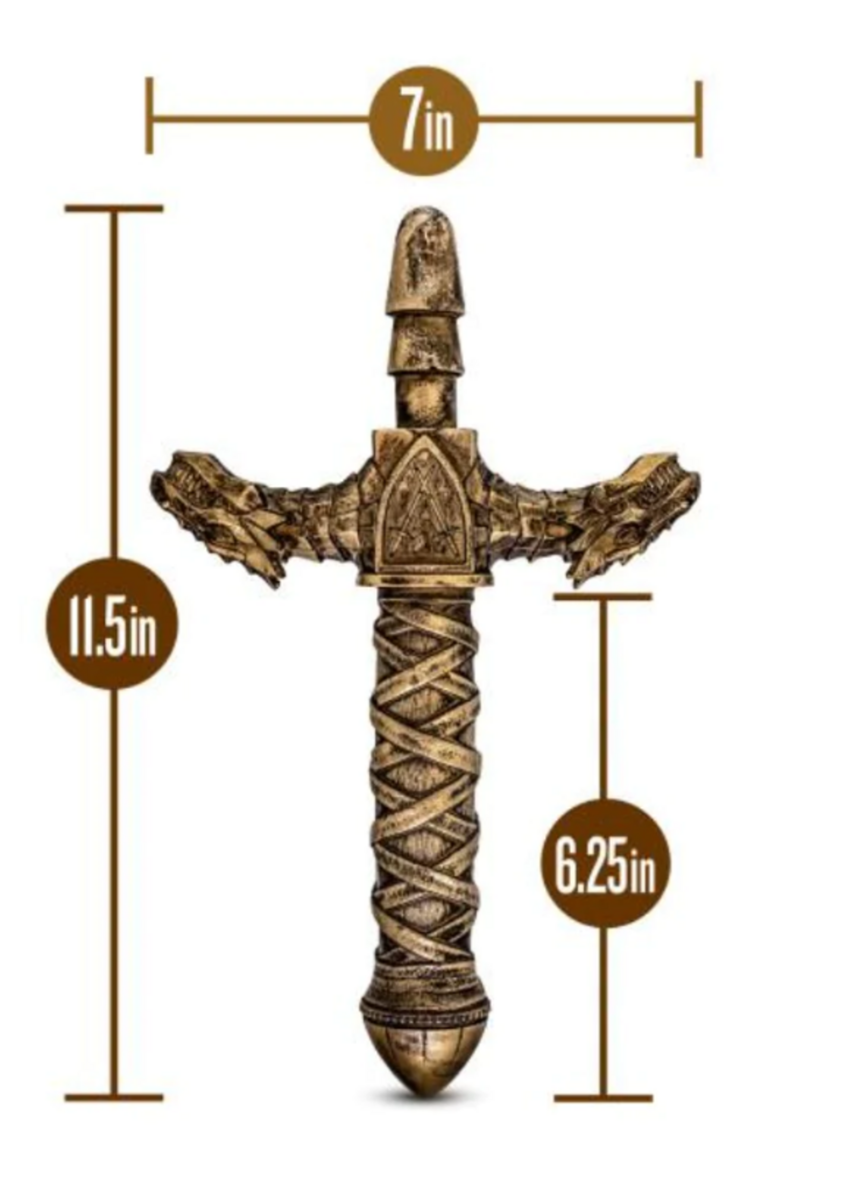 Blush Novelties The Realm - Drago Dragon Sword Handle