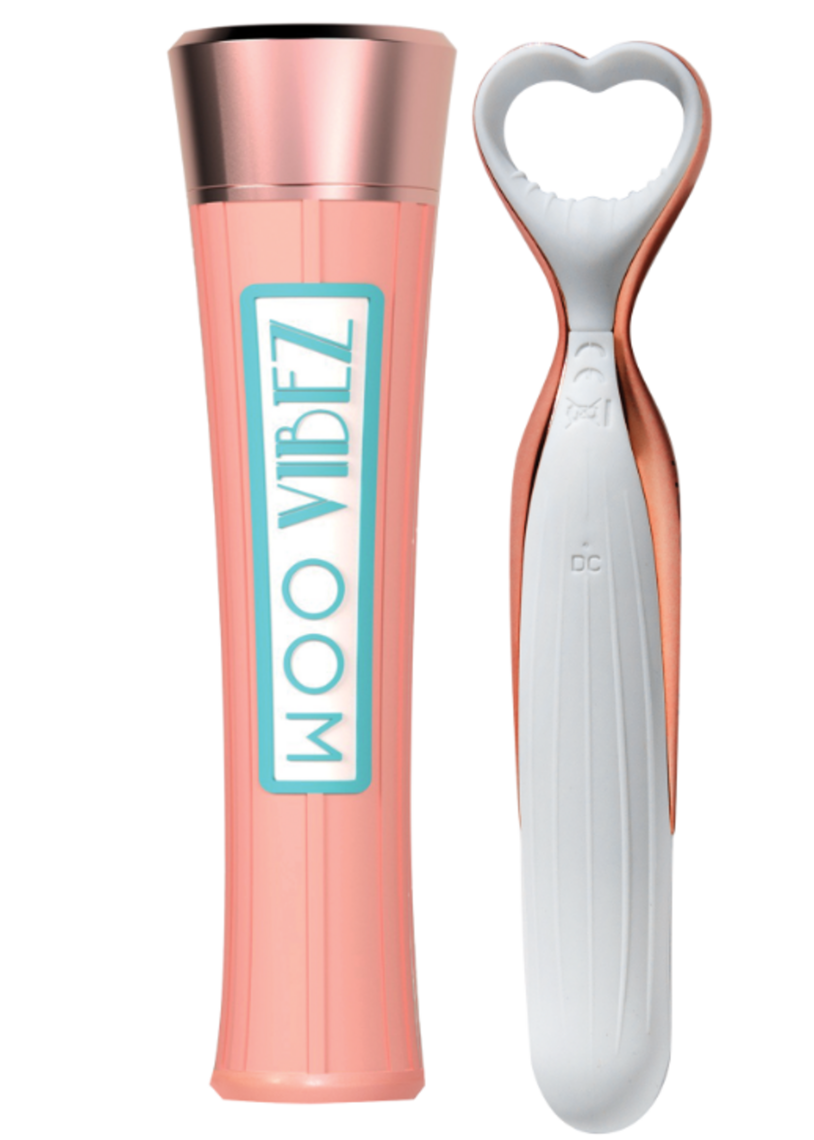 Doc Johnson Woo Silicone Wand Vibe with Case
