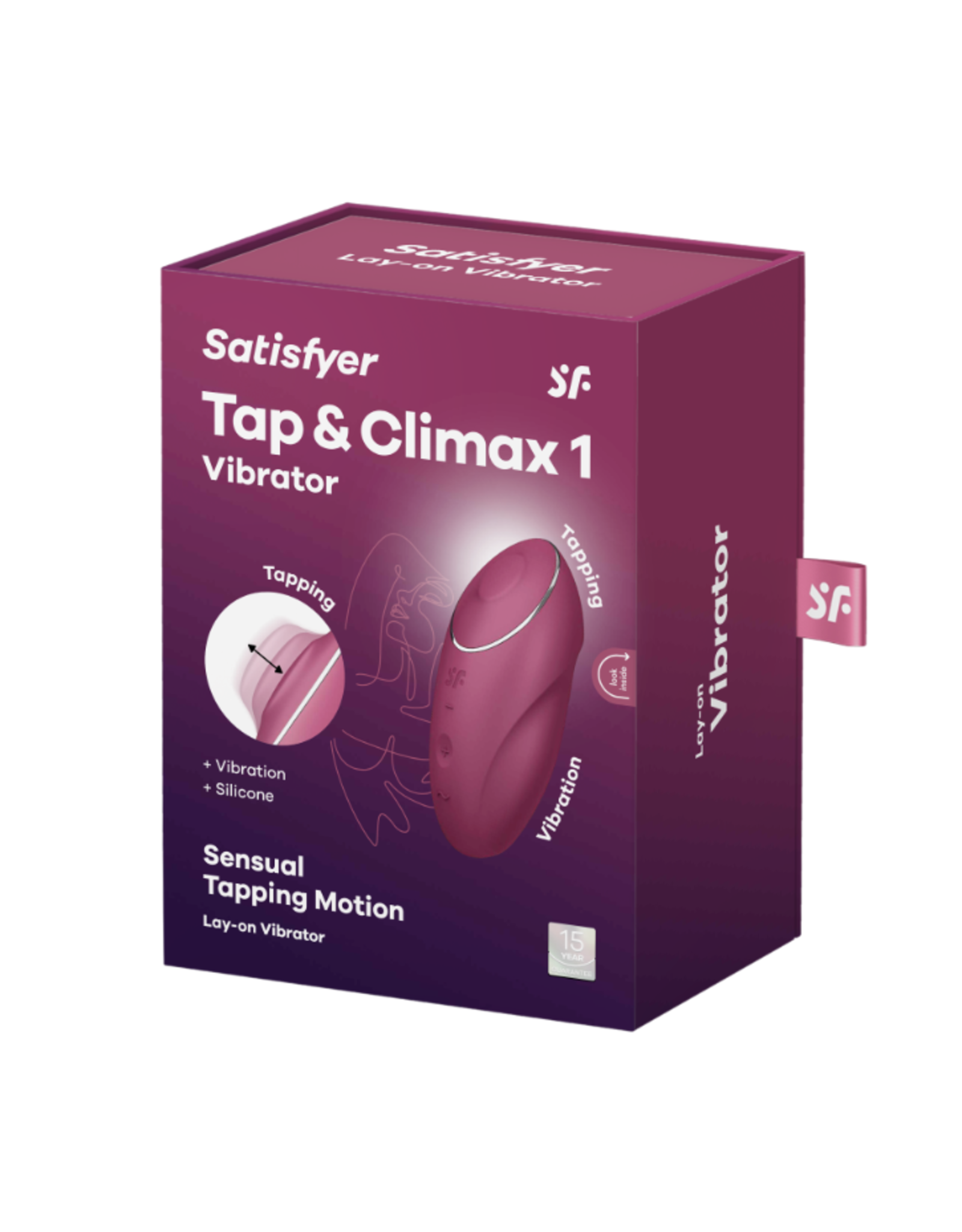 Satisfyer Satisfyer - Tap & Climax - Red