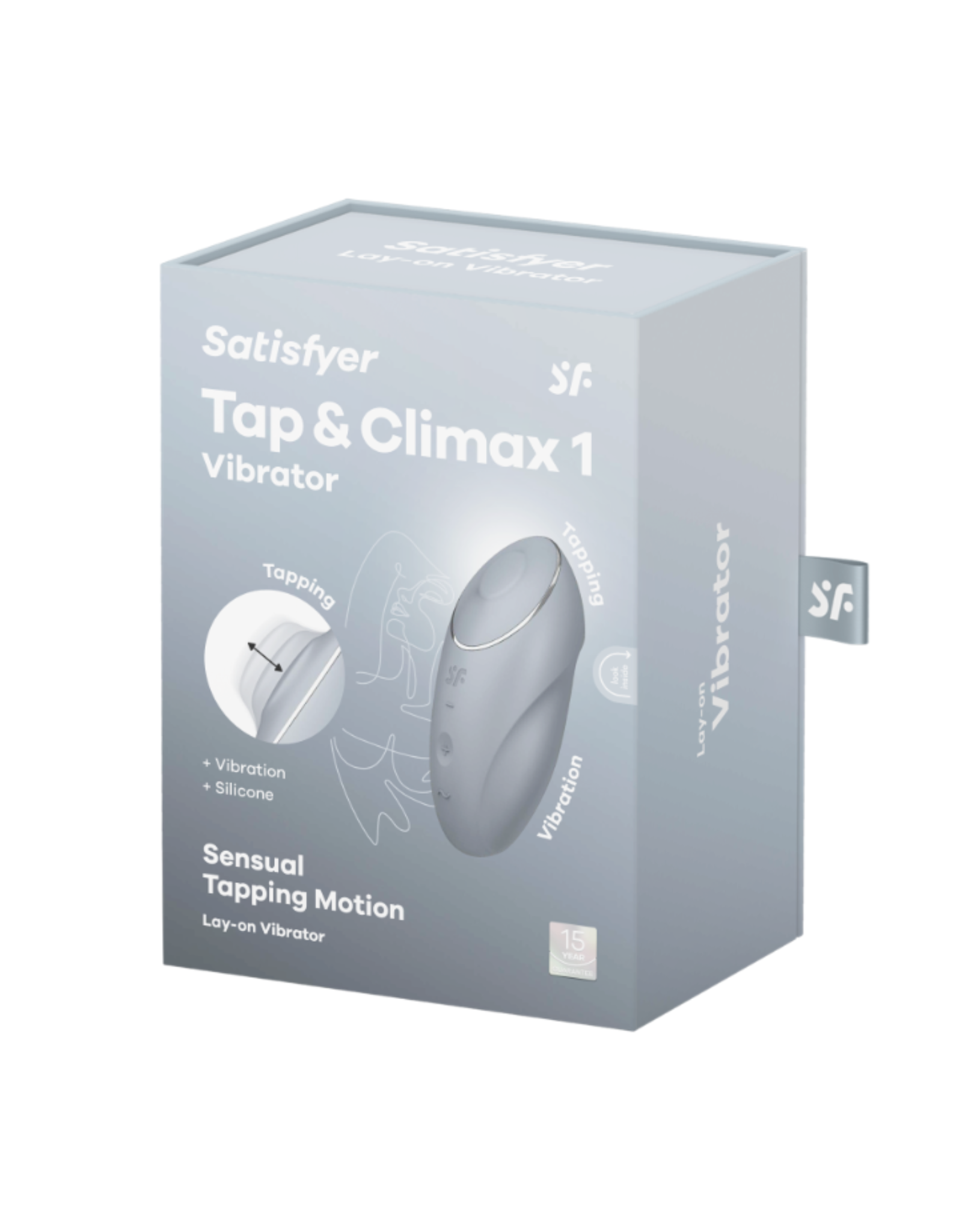 Satisfyer Satisfyer - Tap & Climax - Blue Grey