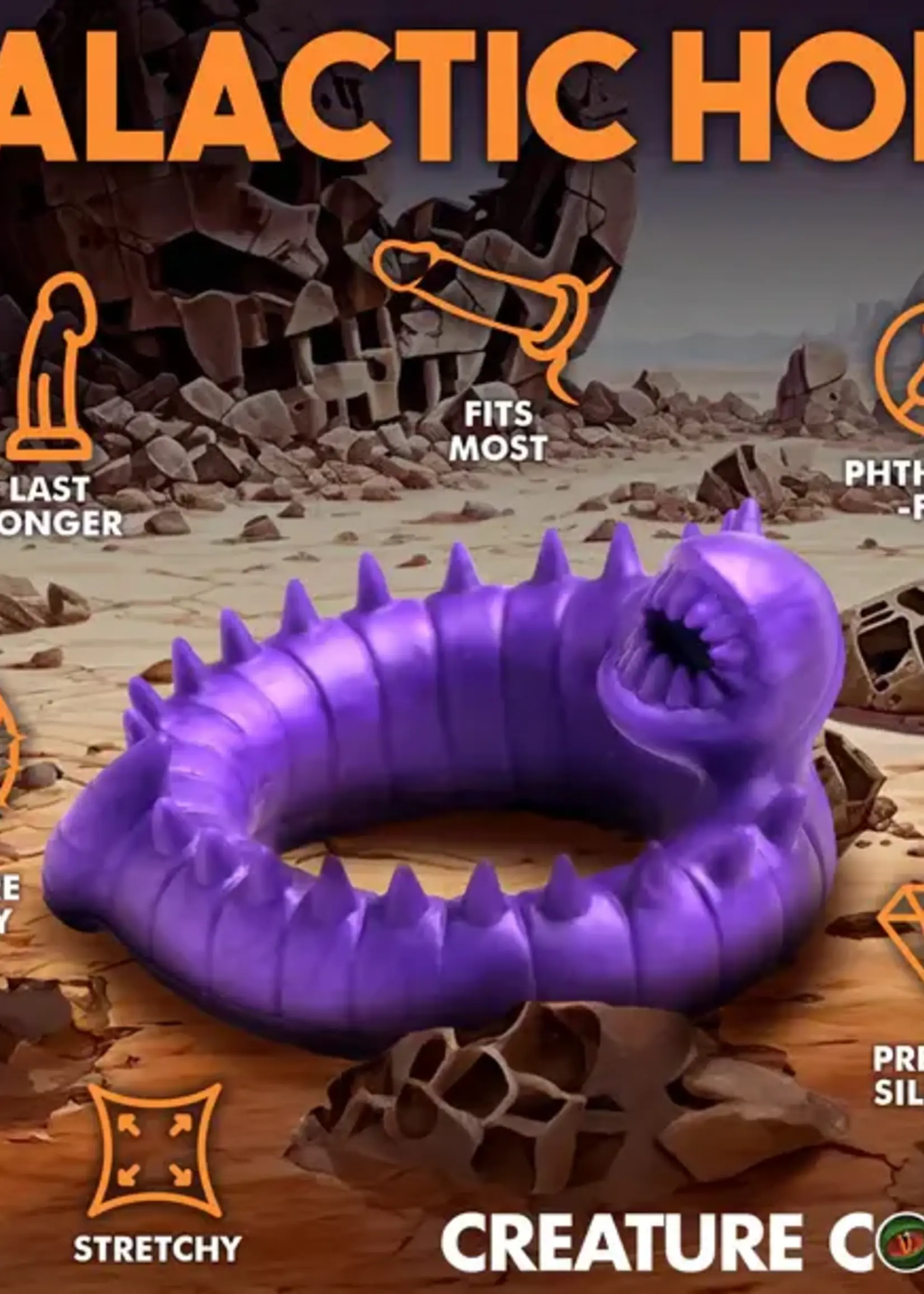XR Brands Creature Cocks - Slitherine - Silicone Cock Ring