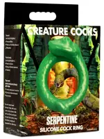 XR Brands Creature Cocks - Serpentine - Silicone Cock Ring