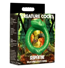 XR Brands Creature Cocks - Serpentine - Silicone Cock Ring