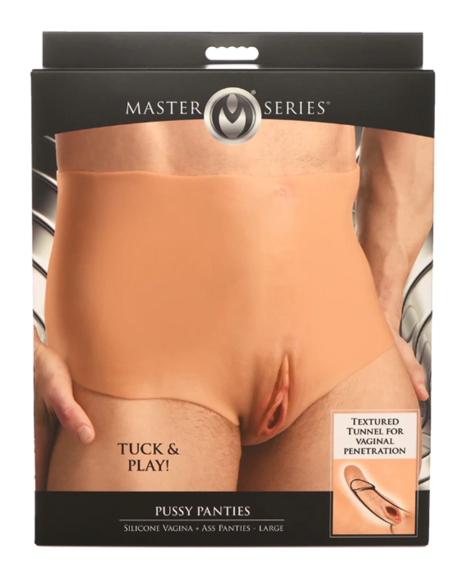 Master Series - Tuck & Play Pussy Panties - Small
