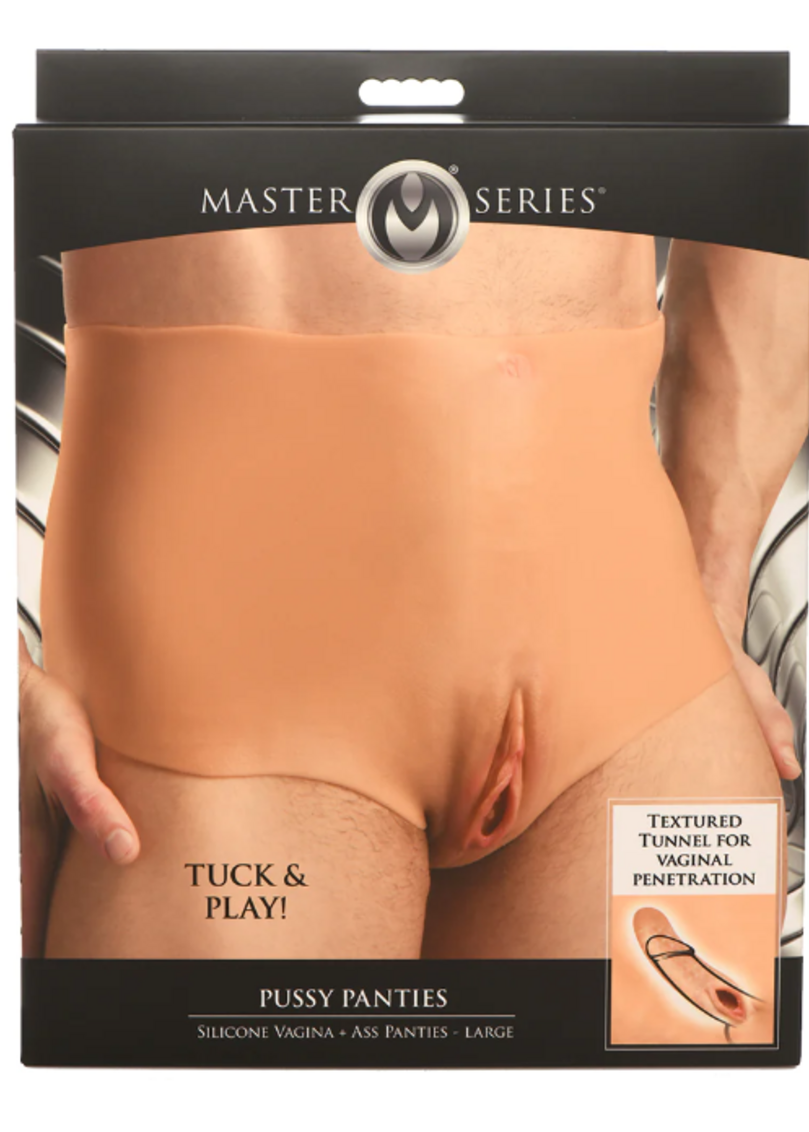 Master Series - Tuck & Play Pussy Panties - Small