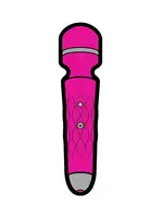 wood rocket Enamel Pin: Pink Wand