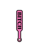 wood rocket Enamel Pin - "Bitch Paddle"
