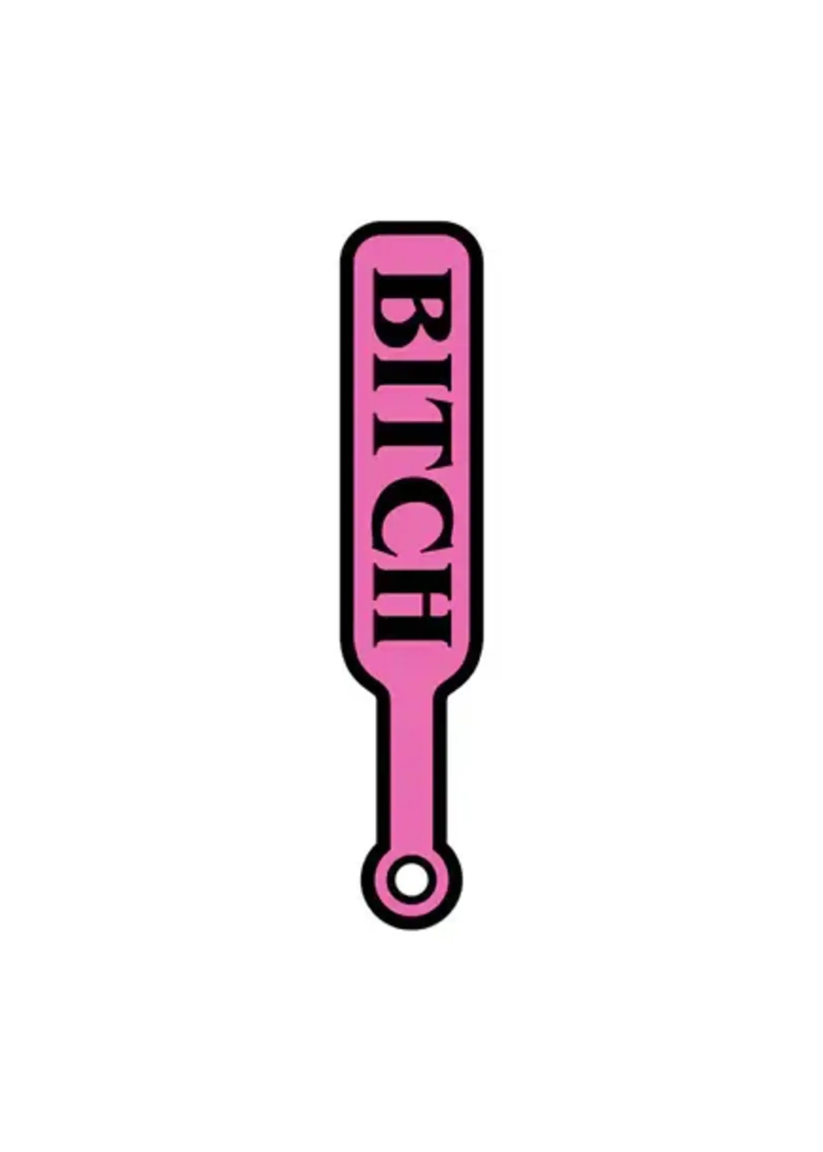 wood rocket Enamel Pin - "Bitch Paddle"