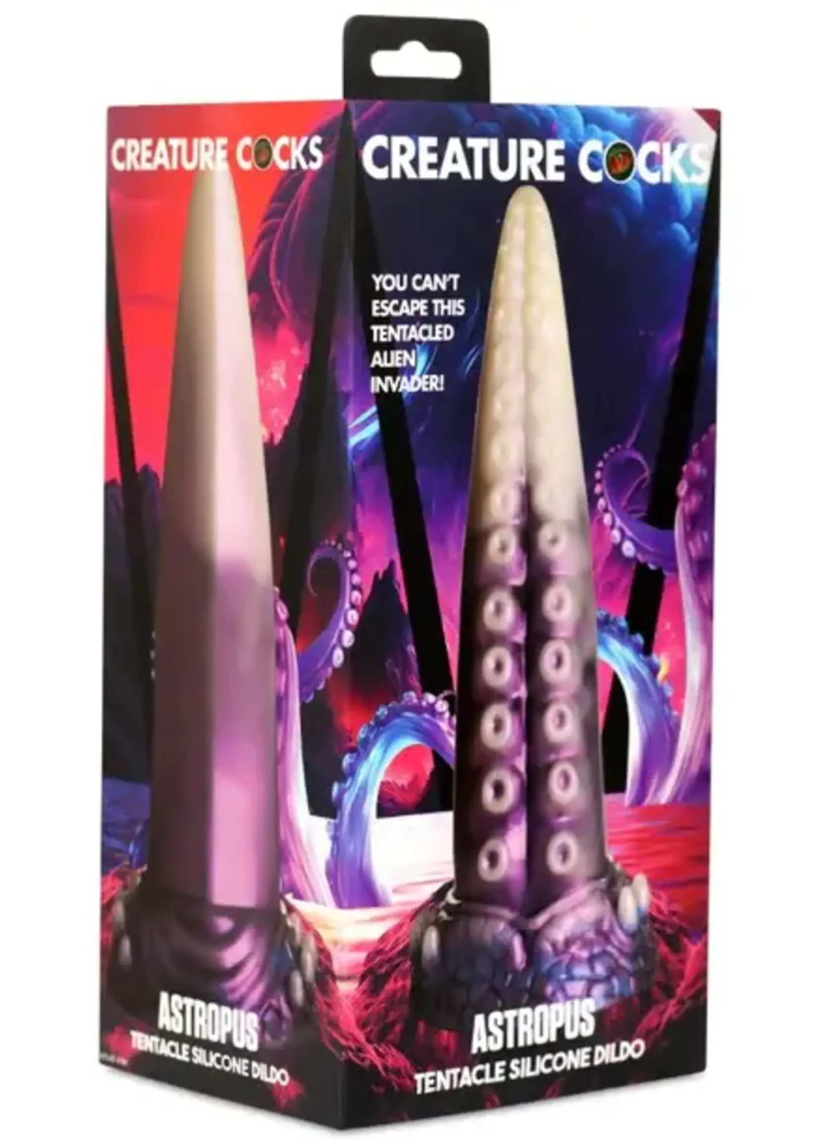 XR Brands Creature Cocks - Astropus Tentacle