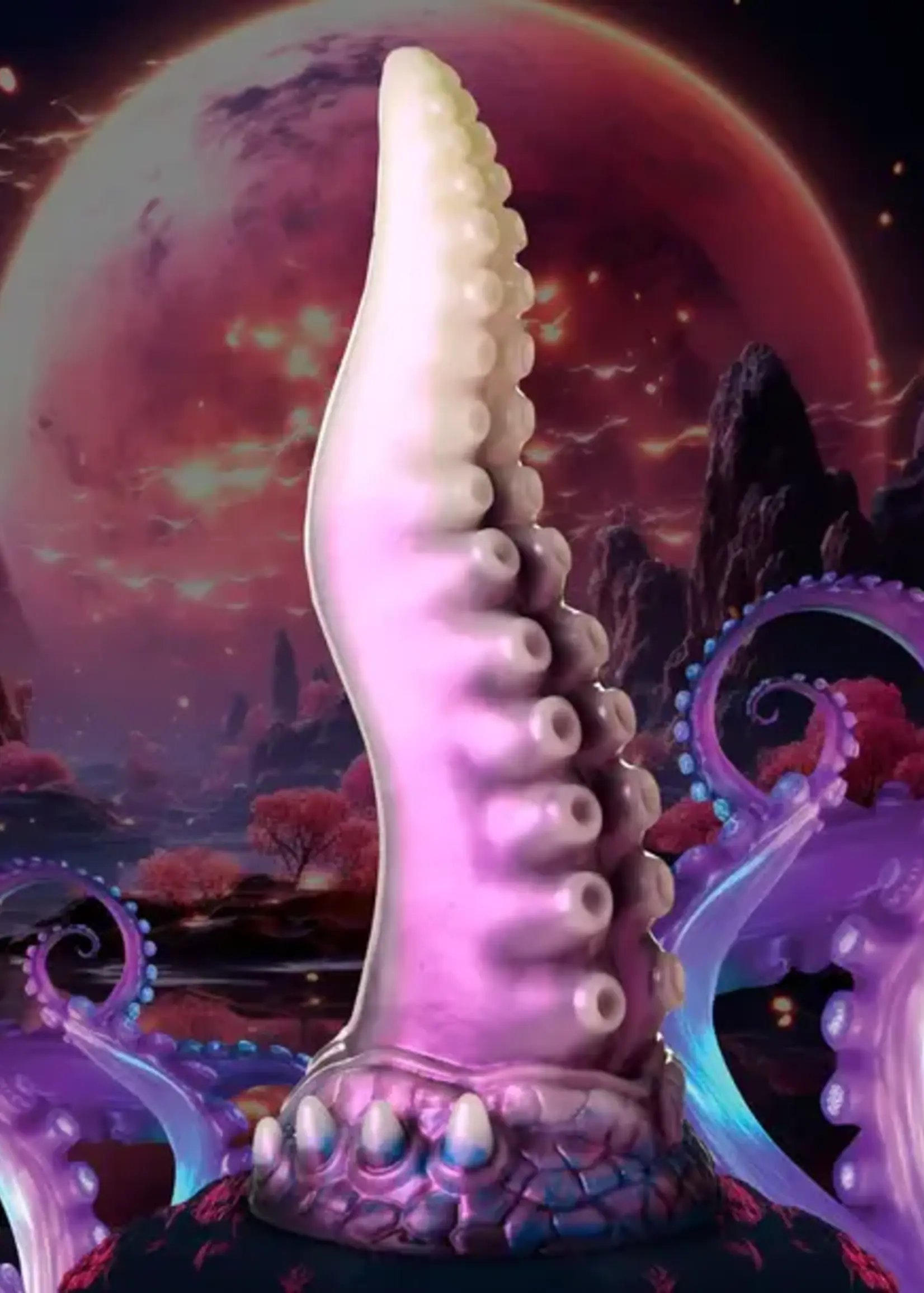 XR Brands Creature Cocks - Astropus Tentacle