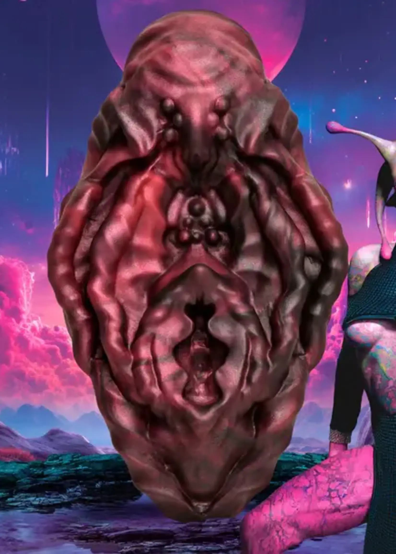 XR Brands Creature Cocks Grinders - Xeno Pussy