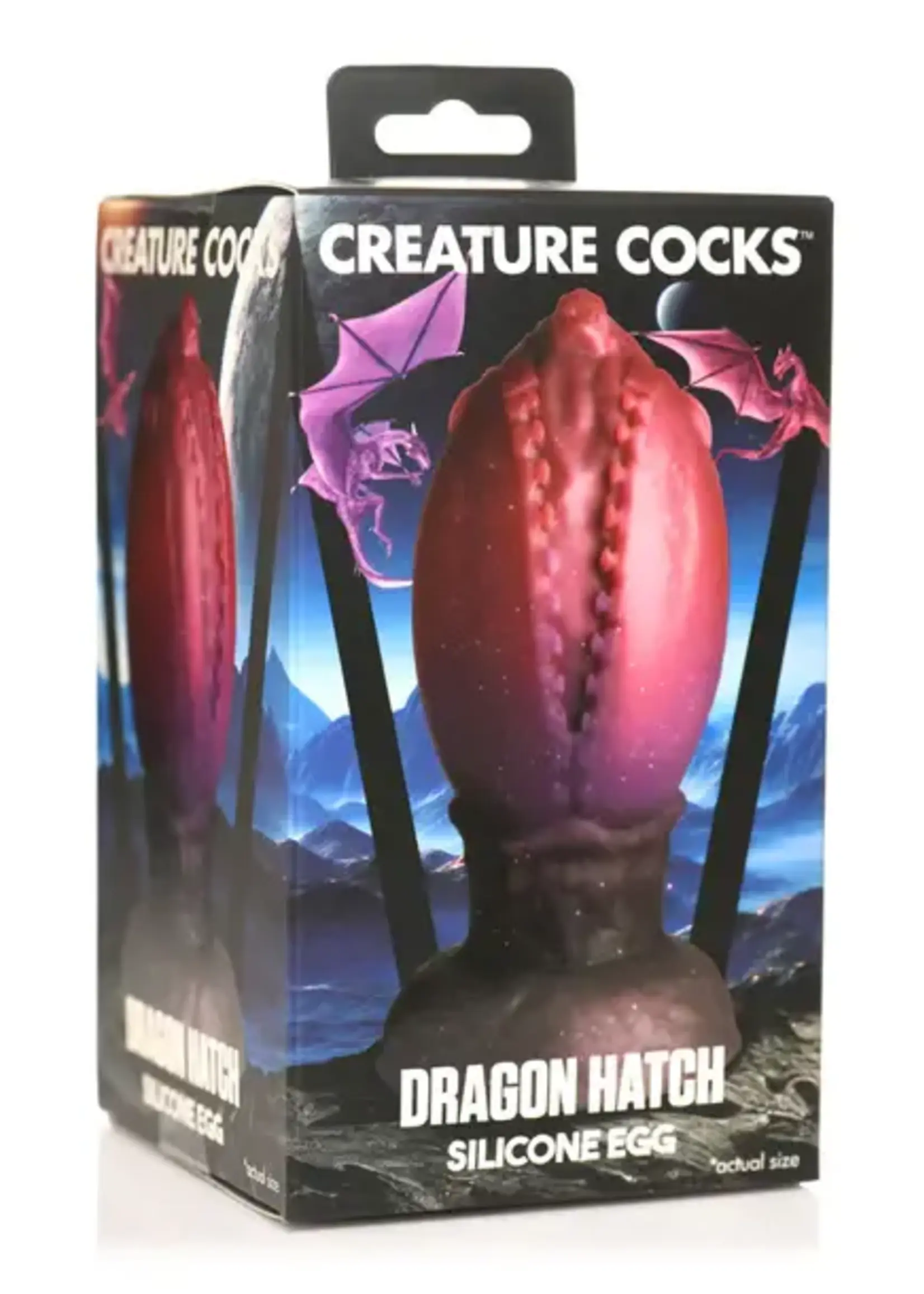XR Brands Creature Cocks - Dragon Hatch