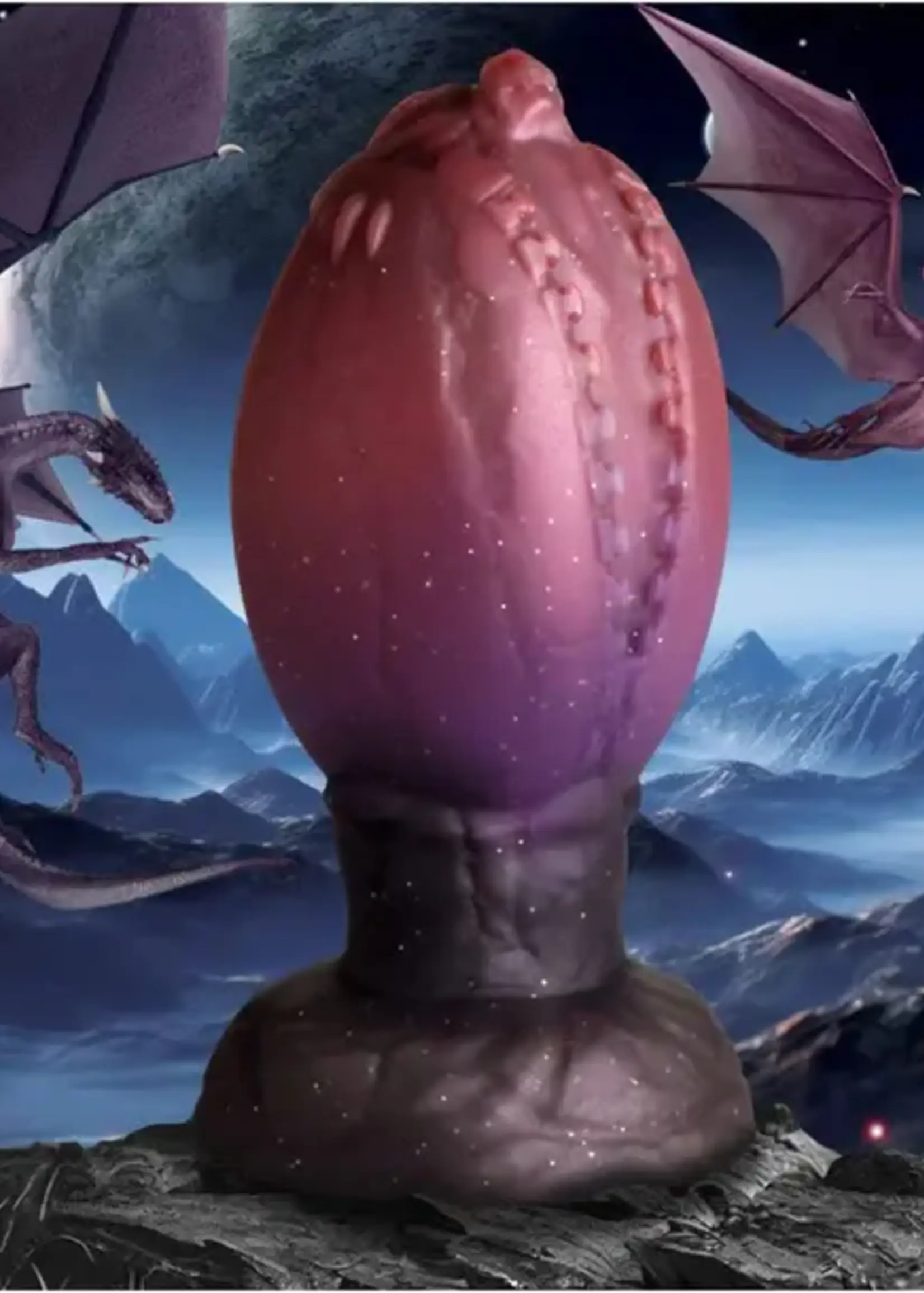 XR Brands Creature Cocks - Dragon Hatch