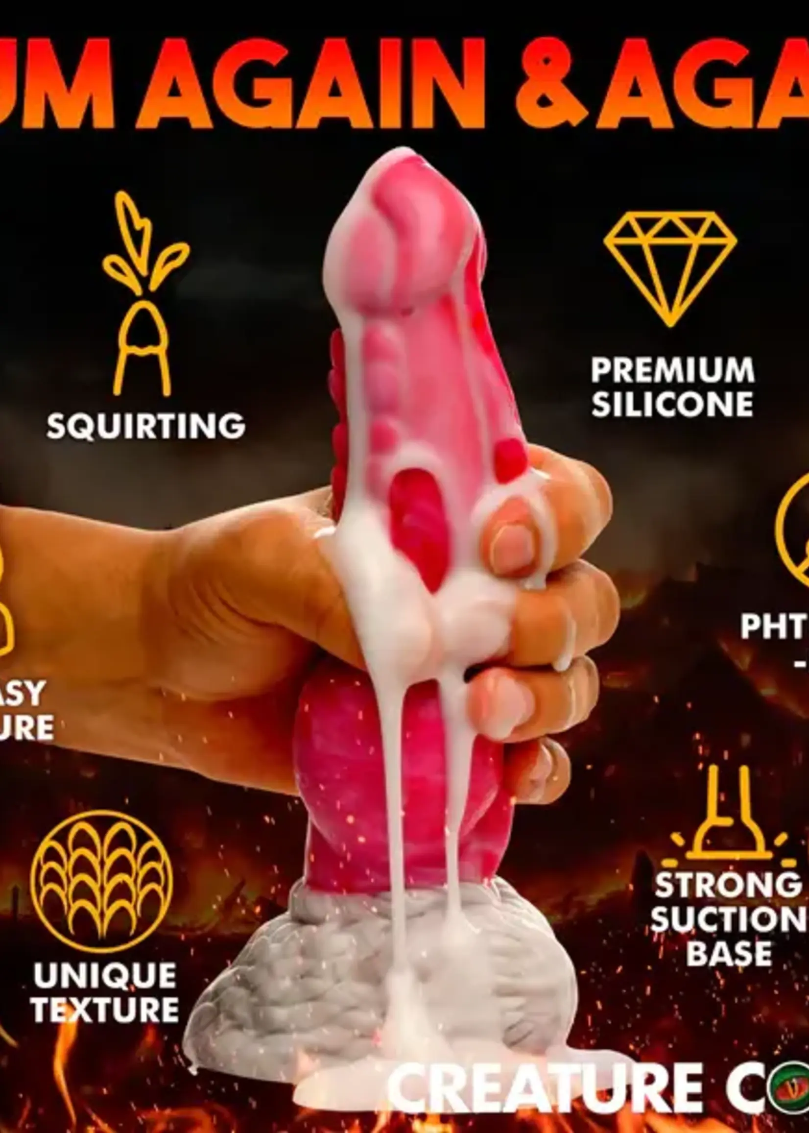 XR Brands Creature Cocks Squirting - Resurrector Phoenix