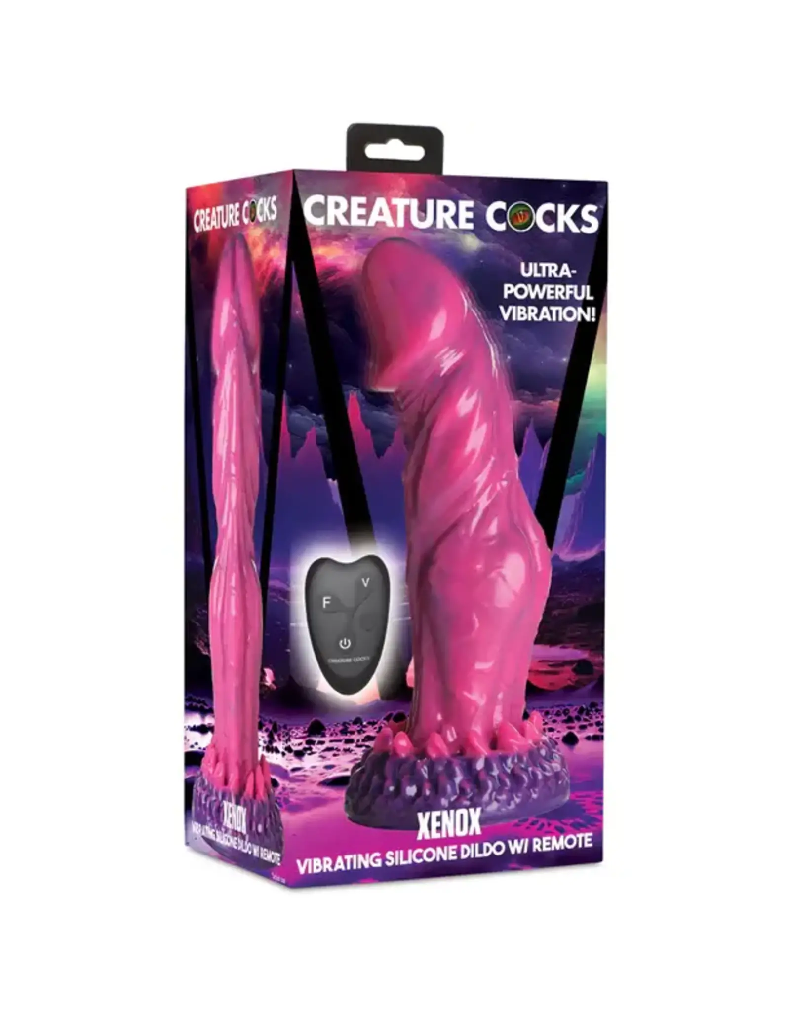 XR Brands Creature Cocks Vibrating - Xenox