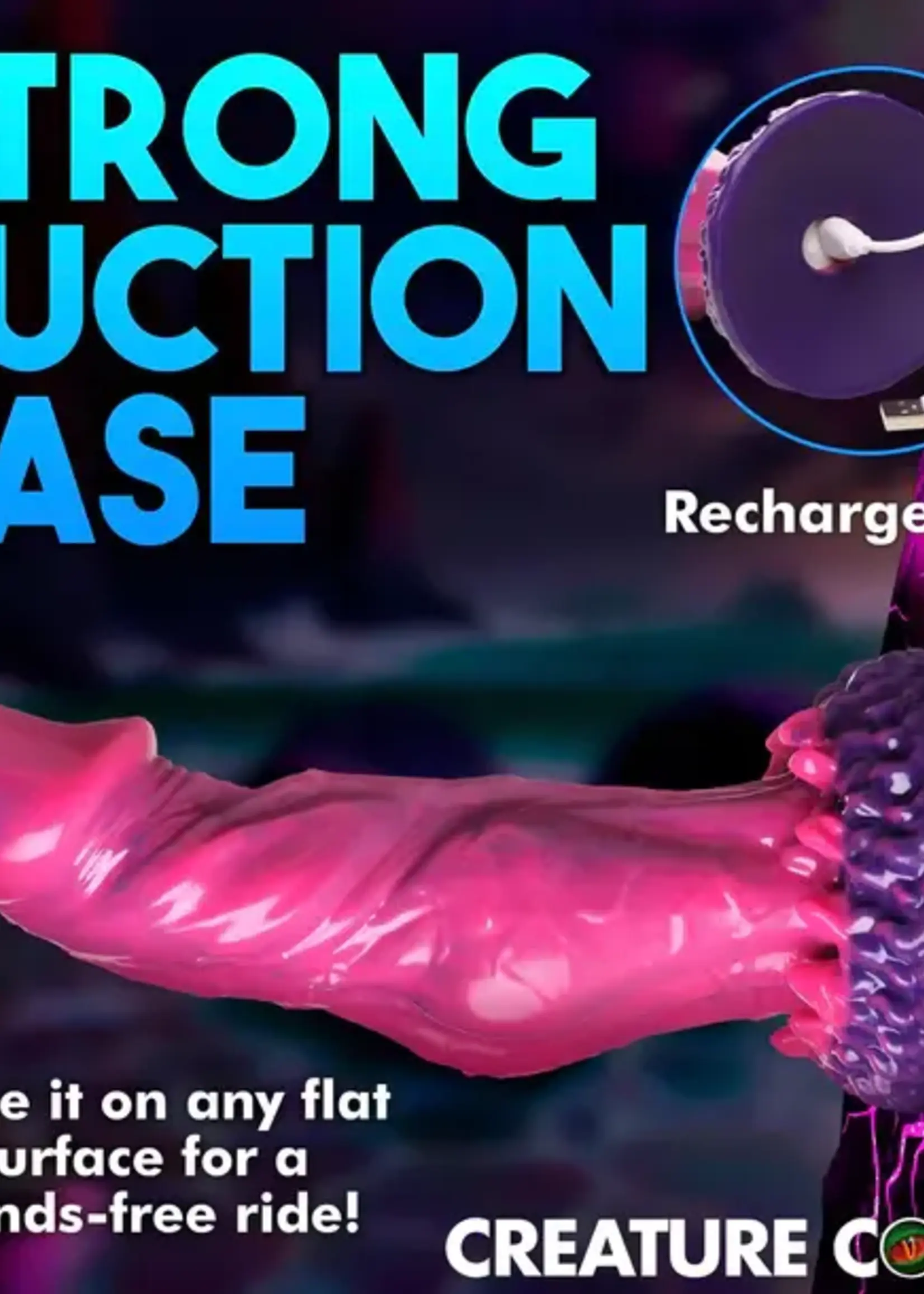 XR Brands Creature Cocks Vibrating - Xenox