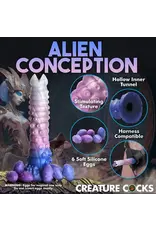 XR Brands Creature Cocks - Tenta-Queen Ovipositor with Eggs