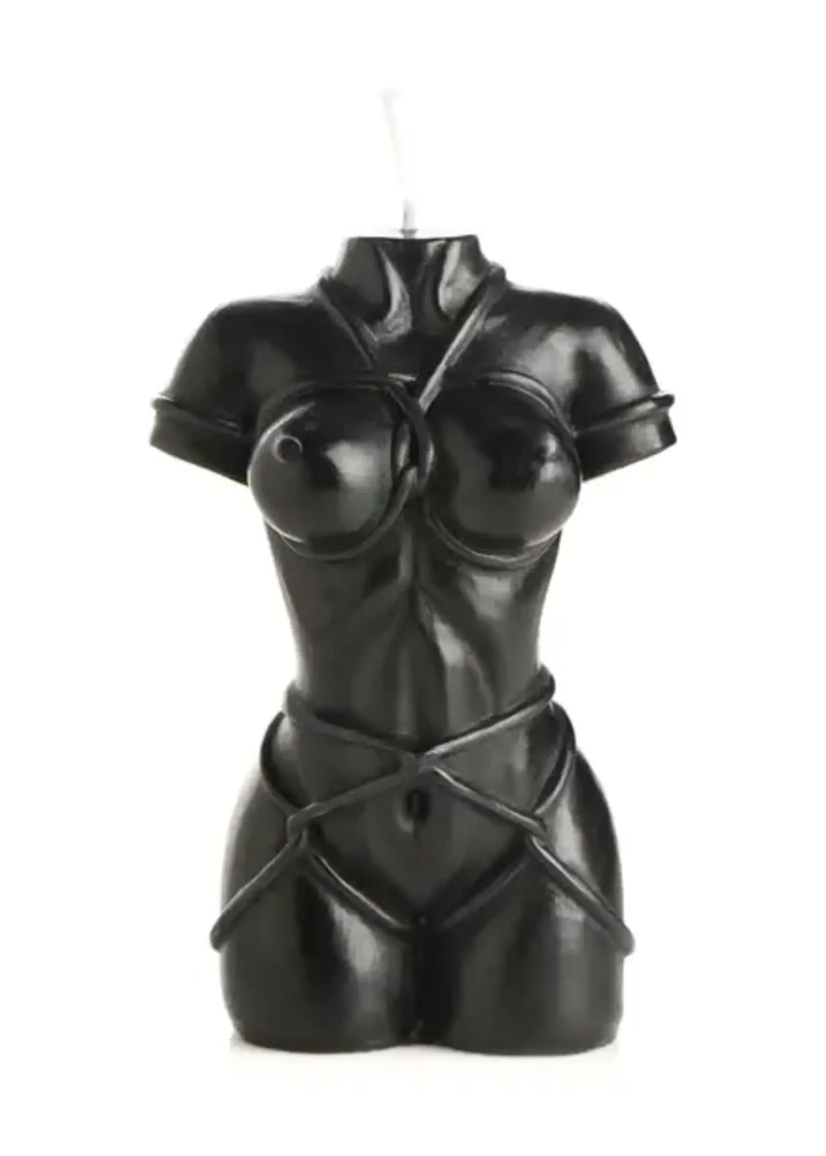 Master Series - Bound Goddess Drip Candle - Black
