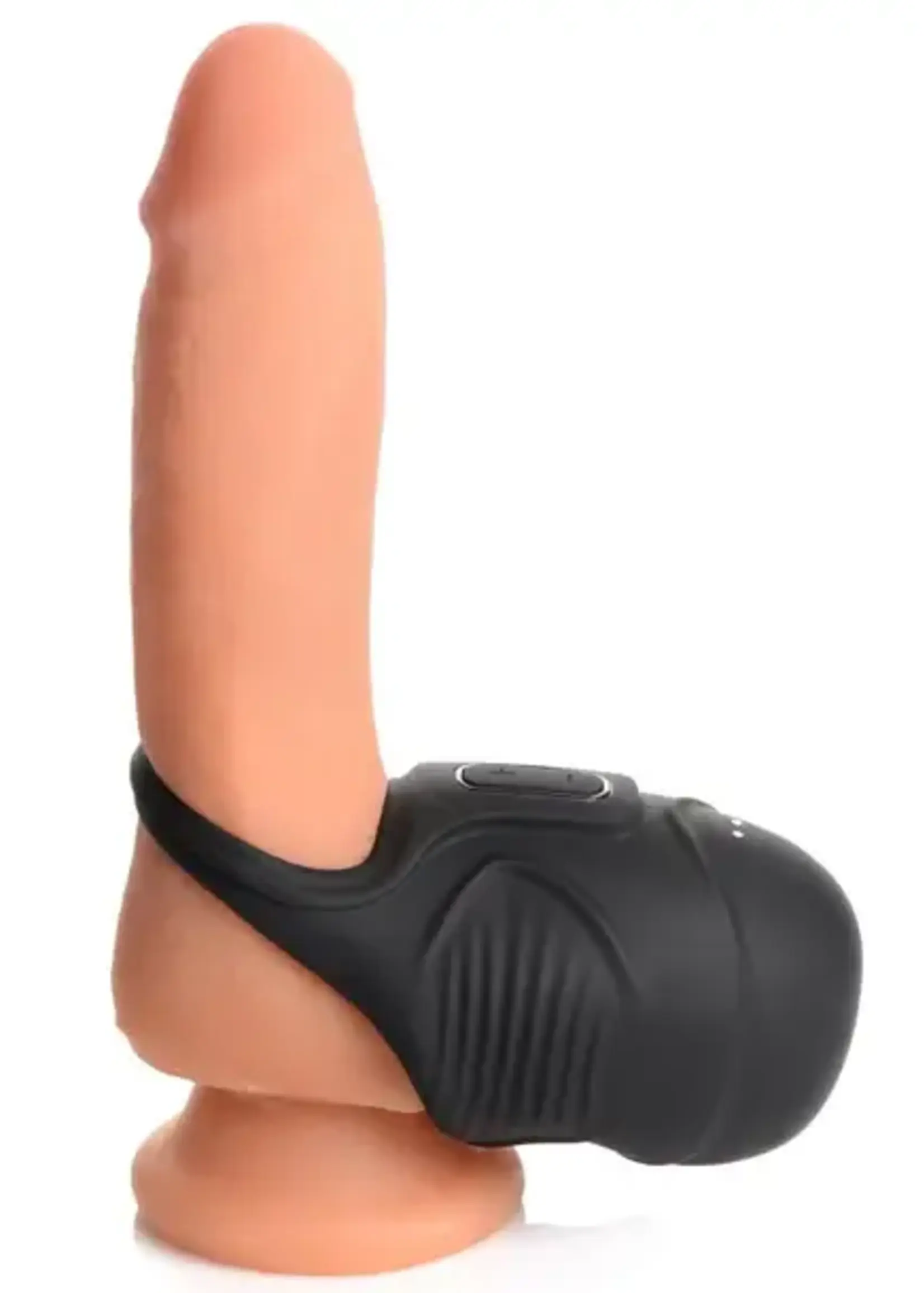 XR Brands Trinity Men Vibrating Silicone Ball Sack