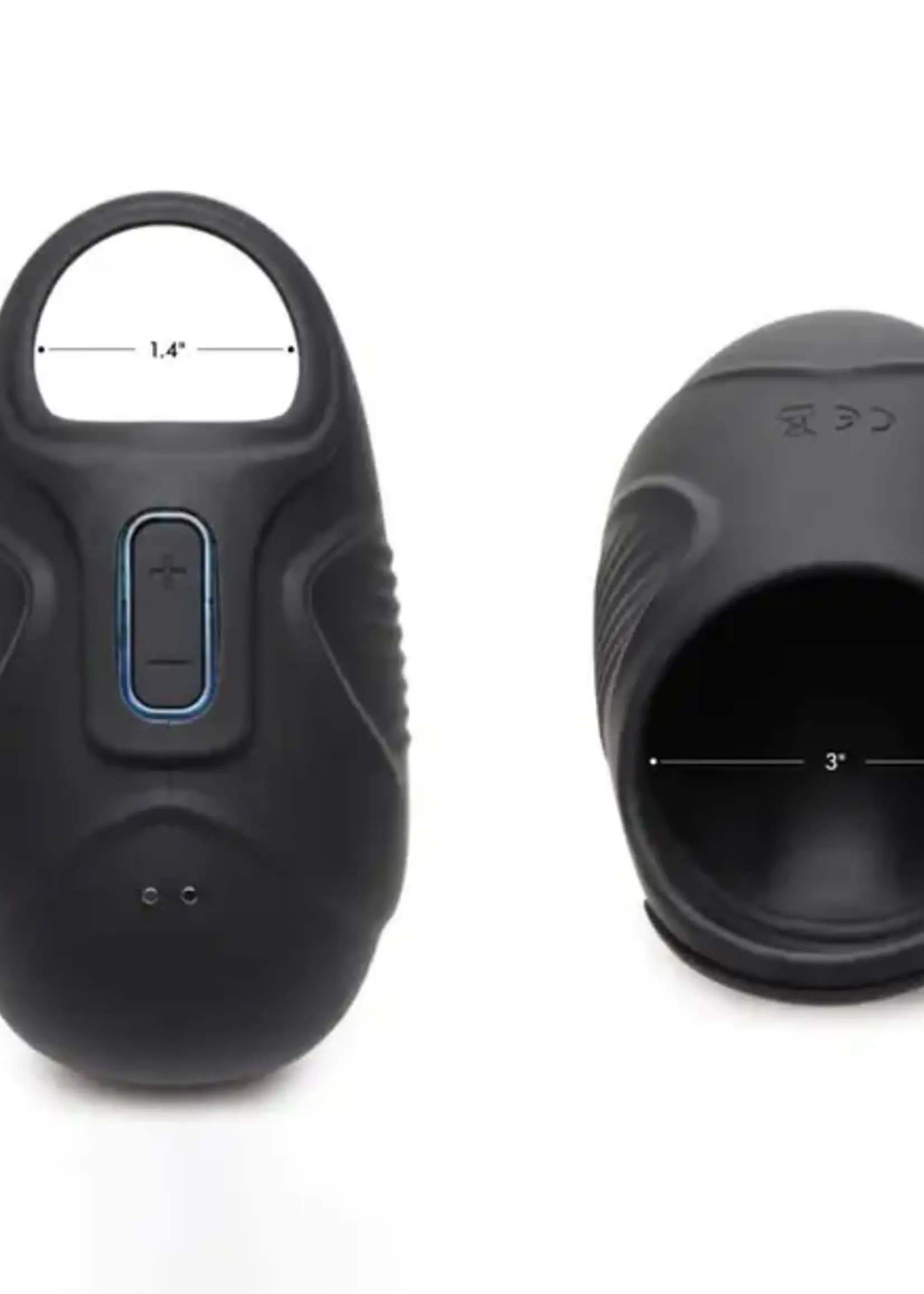 XR Brands Trinity Men Vibrating Silicone Ball Sack