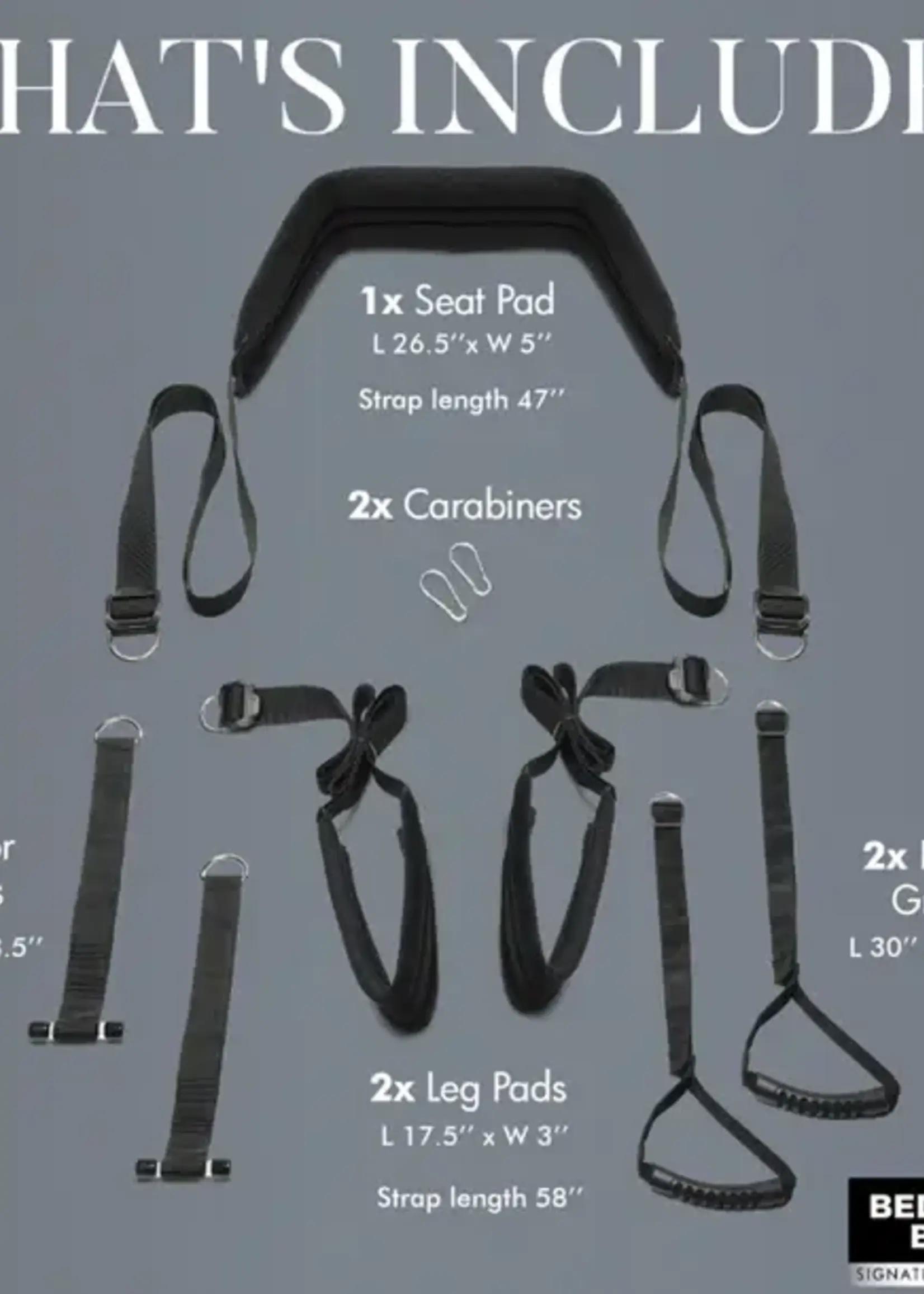 XR Brands Bedroom Bliss - Lover's Door Swing