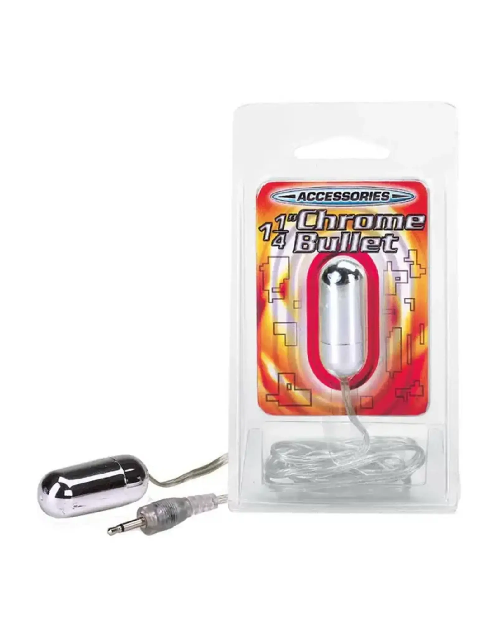 BMS Factory 1 1/4inch Chrome Bullet Accessory