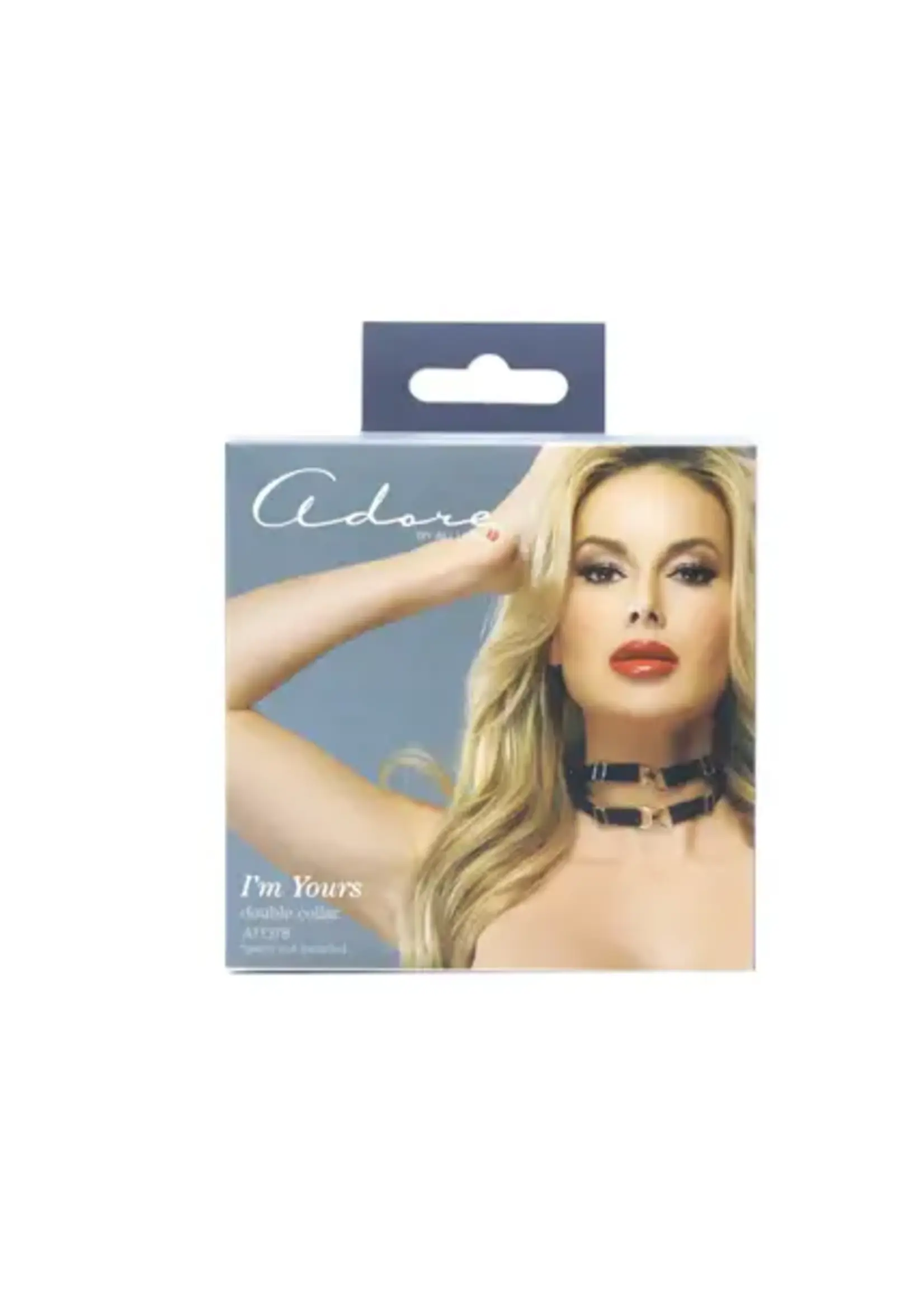 Allure Lingerie Allure I’m Yours Double Collar - Black