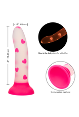 Calexotics Calexotics - Glow Stick Heart Dildo