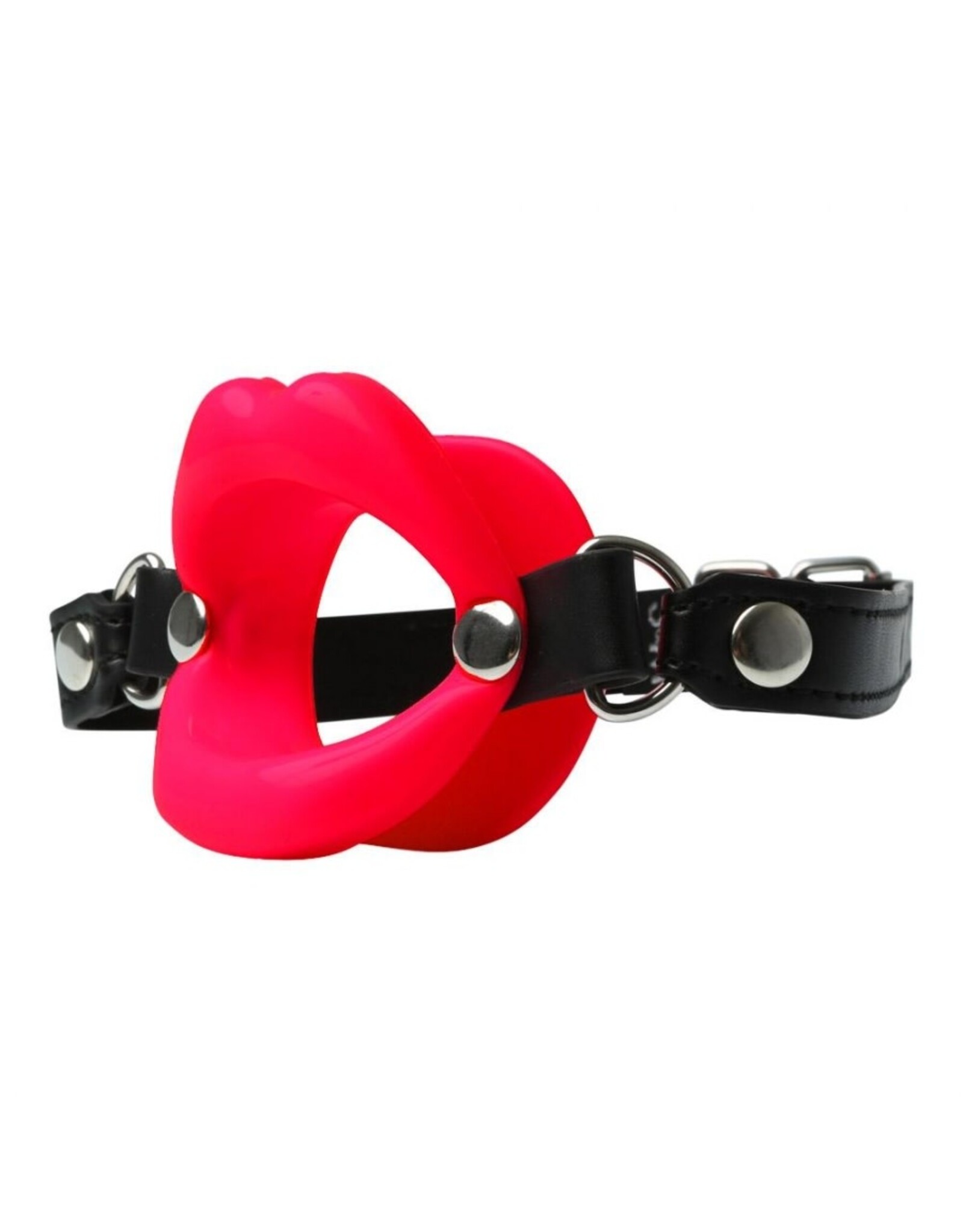 Sex & Mischief by Sportsheets Open Mouth Ball Gag - Red