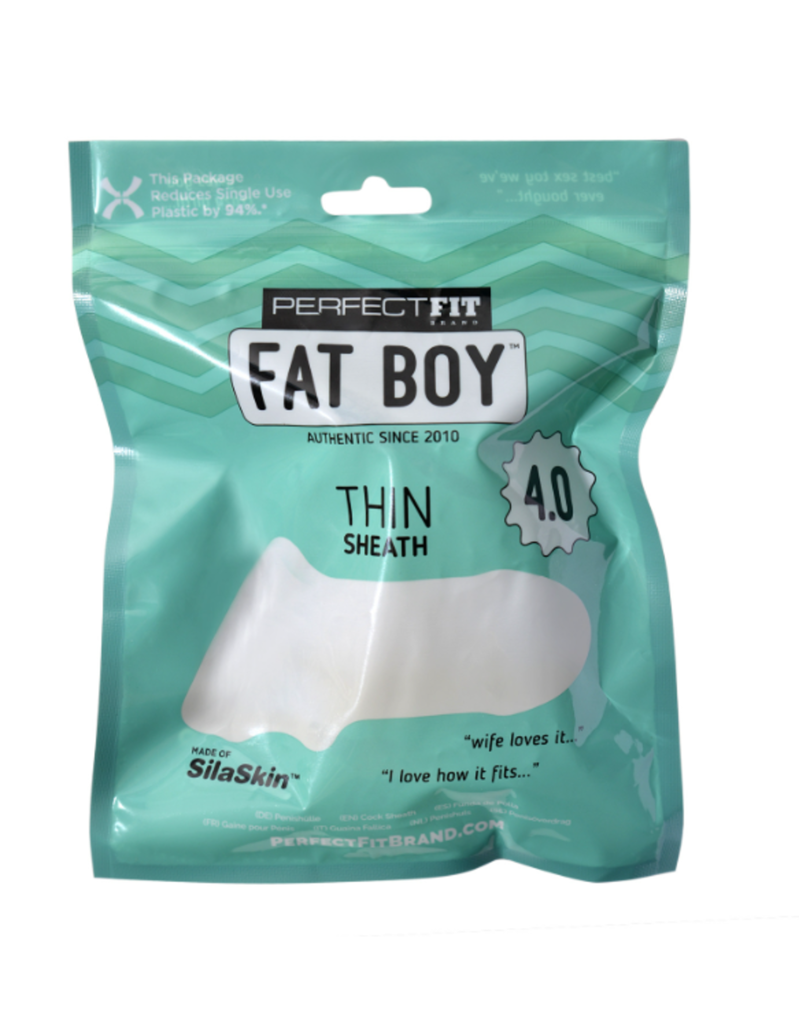 PerfectFit - Fat Boy Thin Seath 4.0 - Clear