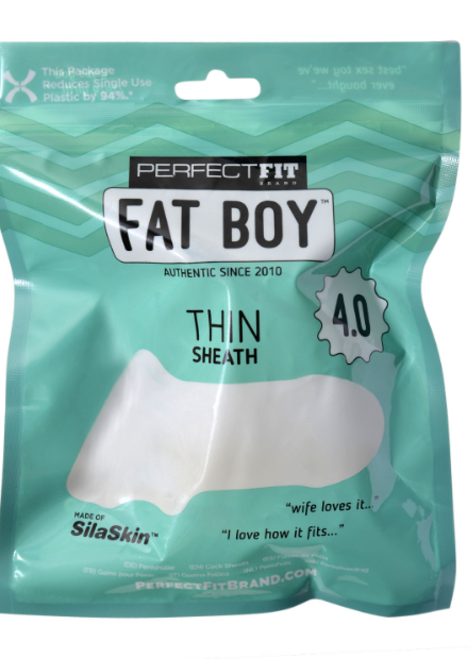 PerfectFit - Fat Boy Thin Seath 4.0 - Clear
