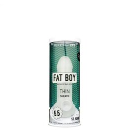 PerfectFit- Fat Boy - Thin Sheath - 5.5" - Clear