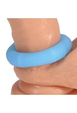 Doc Johnson Rock Solid - Blue Glow Lifesaver